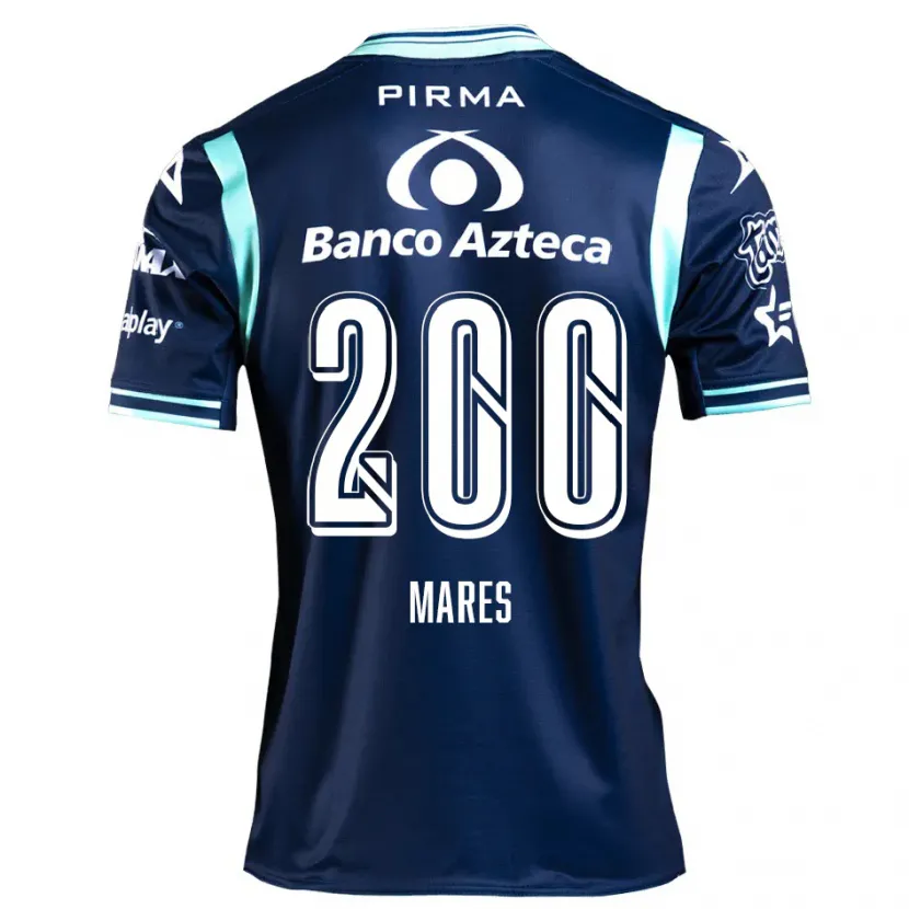 Danxen Hombre Camiseta Cristian Mares #200 Azul Marino 2ª Equipación 2024/25 La Camisa
