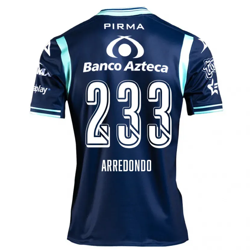 Danxen Hombre Camiseta Ángel Arredondo #233 Azul Marino 2ª Equipación 2024/25 La Camisa