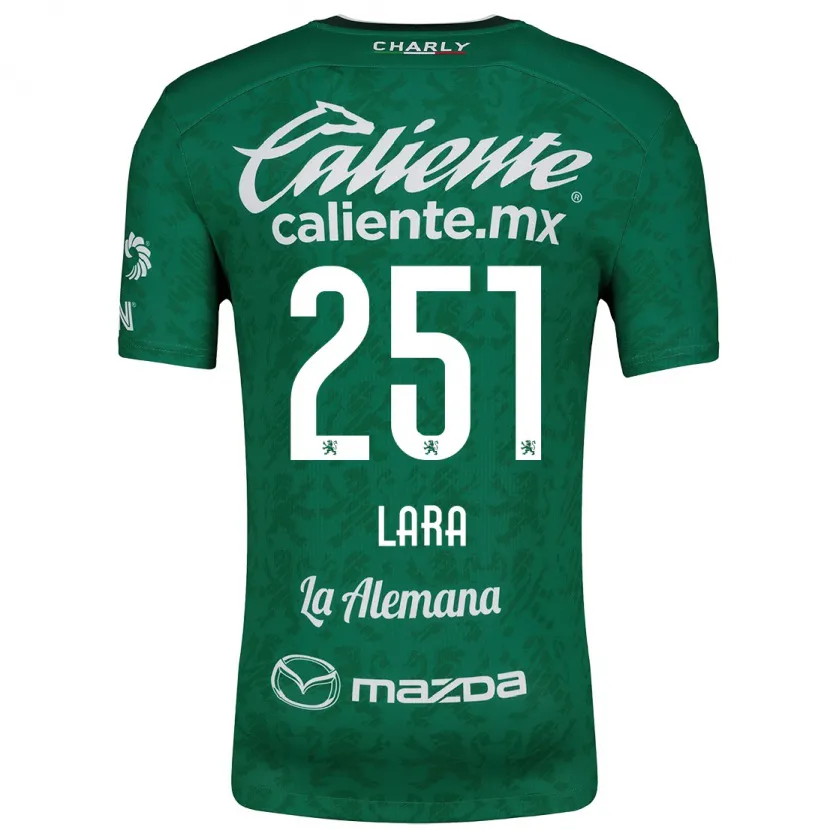 Danxen Mujer Camiseta Tristán Lara #251 Verde Blanco 1ª Equipación 2024/25 La Camisa