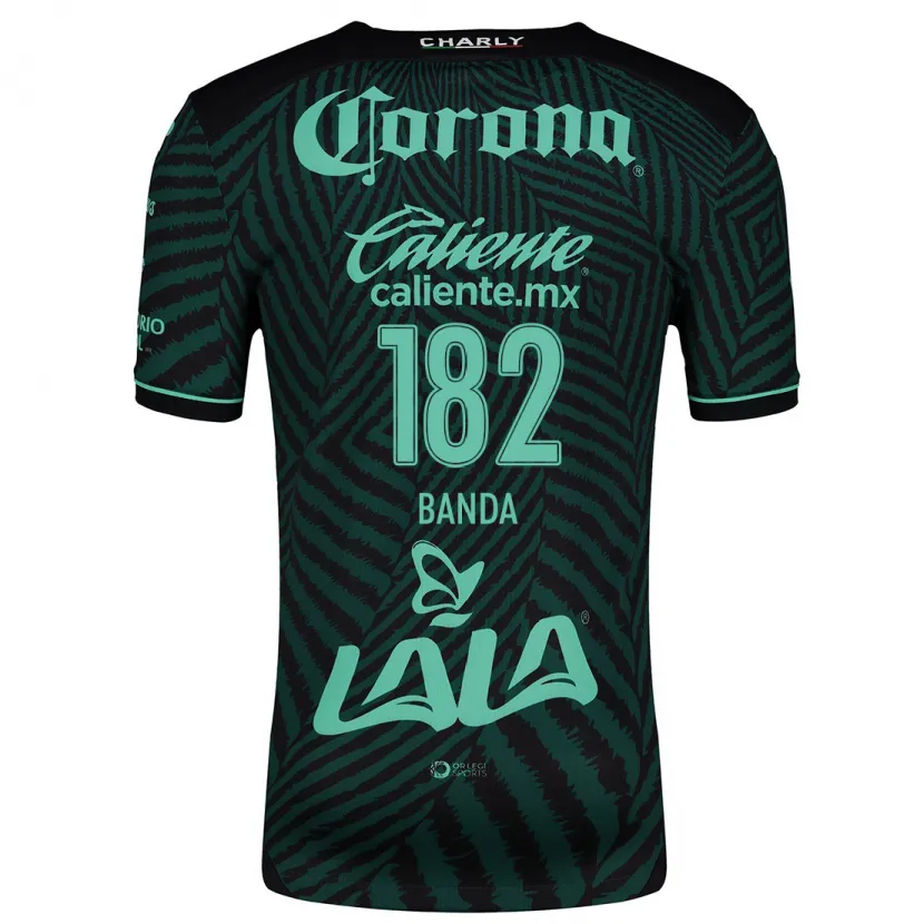 Danxen Mujer Camiseta Iker Banda #182 Verde Negro 2ª Equipación 2024/25 La Camisa