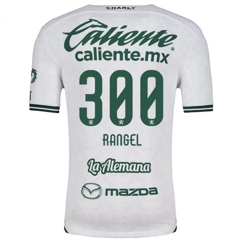 Danxen Mujer Camiseta Luis Rangel #300 Blanco Verde 2ª Equipación 2024/25 La Camisa