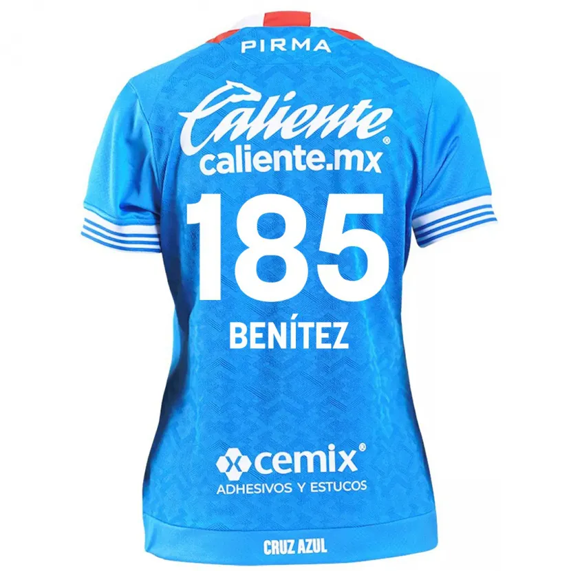 Danxen Niño Camiseta Cristopher Benítez #185 Cielo Azul 1ª Equipación 2024/25 La Camisa