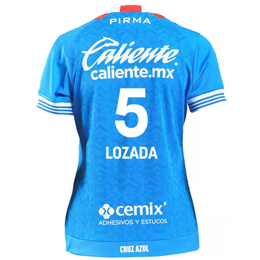 Danxen Niño Camiseta Ana Lozada #5 Cielo Azul 1ª Equipación 2024/25 La Camisa