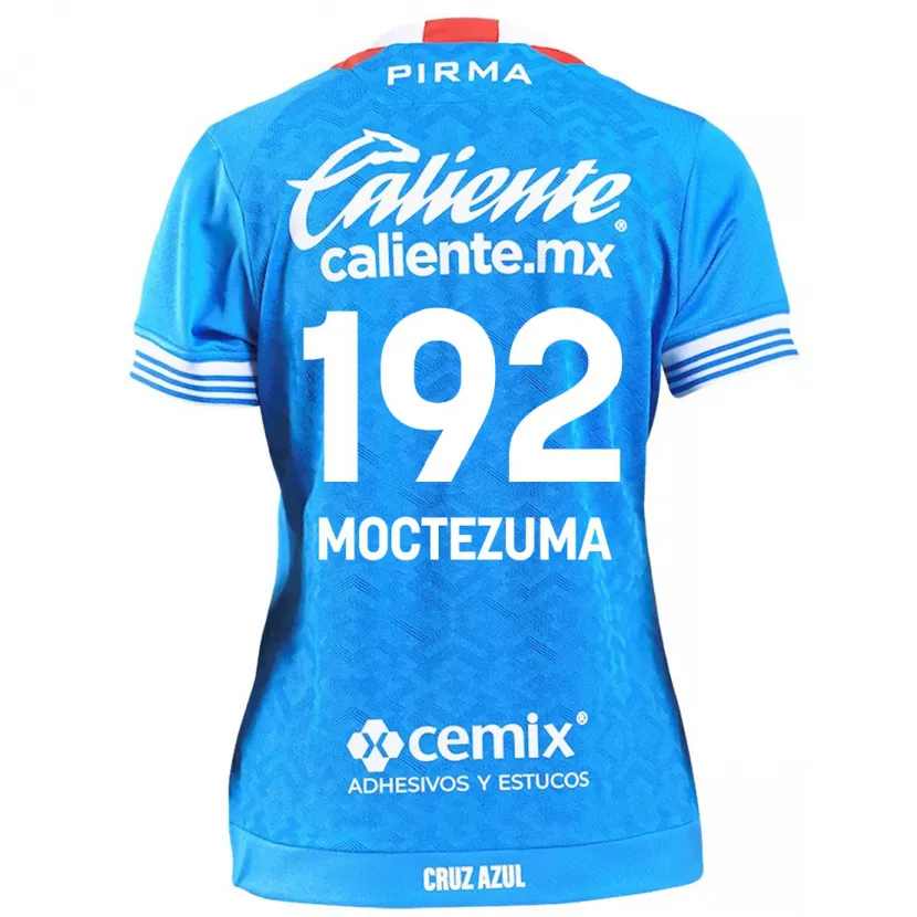 Danxen Hombre Camiseta Brayan Moctezuma #192 Cielo Azul 1ª Equipación 2024/25 La Camisa