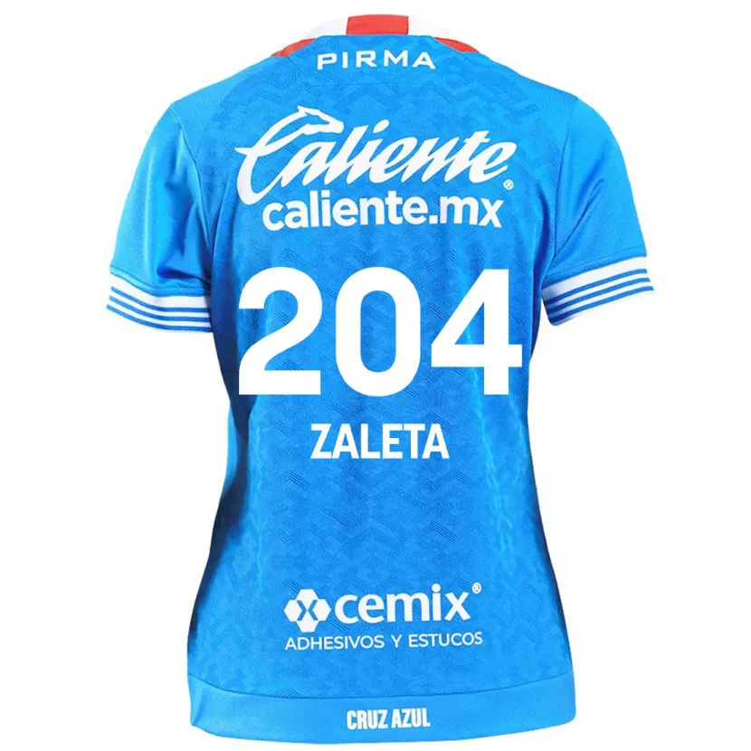 Danxen Hombre Camiseta Mauro Zaleta #204 Cielo Azul 1ª Equipación 2024/25 La Camisa