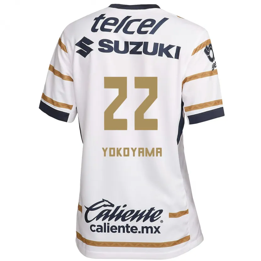 Danxen Hombre Camiseta Akemi Yokoyama #22 Obsidiana Blanca 1ª Equipación 2024/25 La Camisa