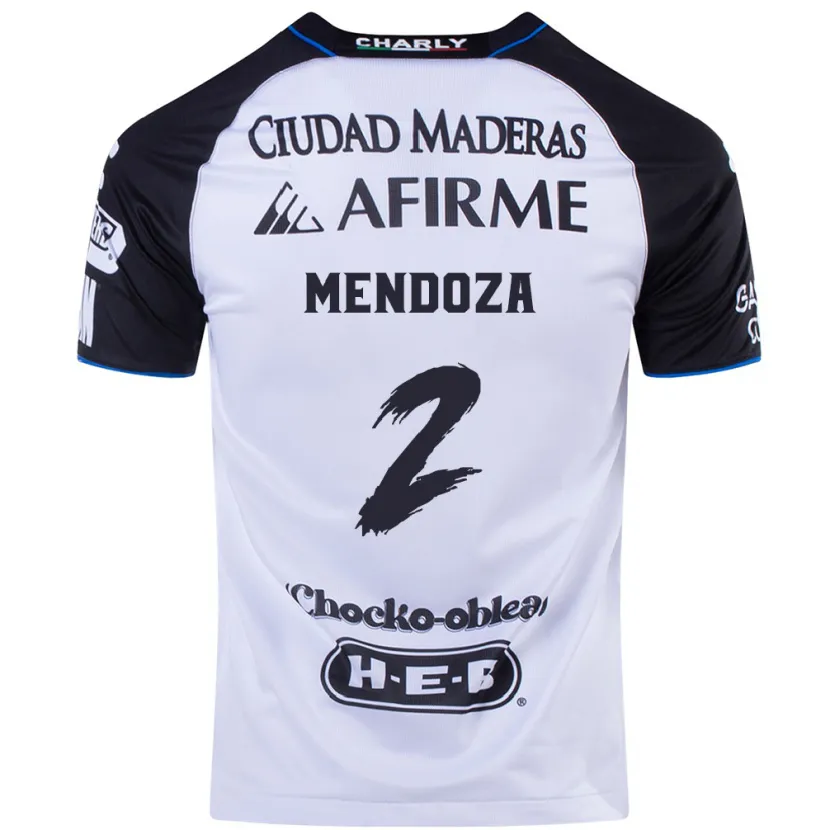 Danxen Hombre Camiseta Omar Mendoza #2 Azul Negro 1ª Equipación 2024/25 La Camisa