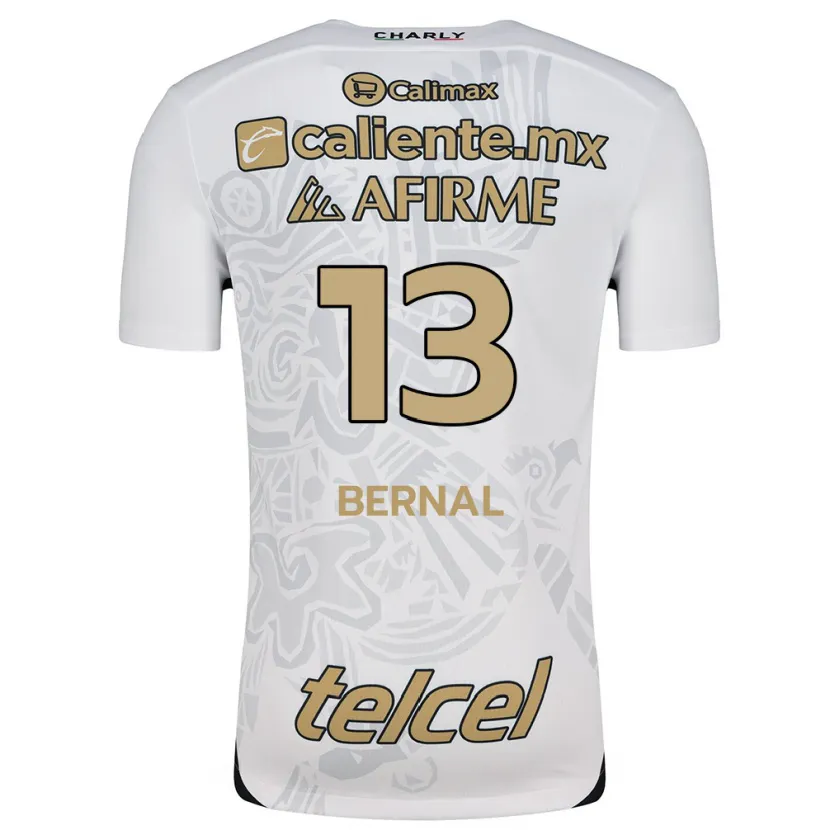 Danxen Hombre Camiseta Mayra Pelayo-Bernal #13 Blanco Negro 2ª Equipación 2024/25 La Camisa