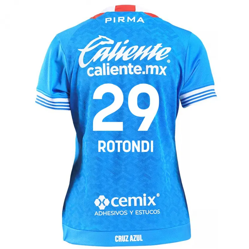 Danxen Mujer Camiseta Carlos Rotondi #29 Cielo Azul 1ª Equipación 2024/25 La Camisa