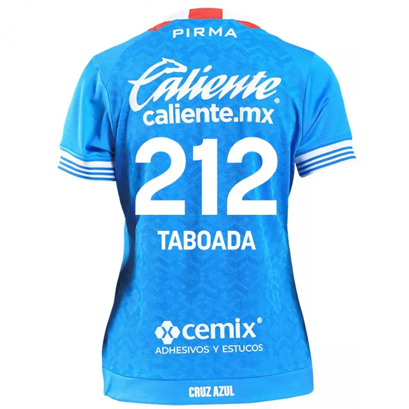 Danxen Mujer Camiseta Víctor Taboada #212 Cielo Azul 1ª Equipación 2024/25 La Camisa