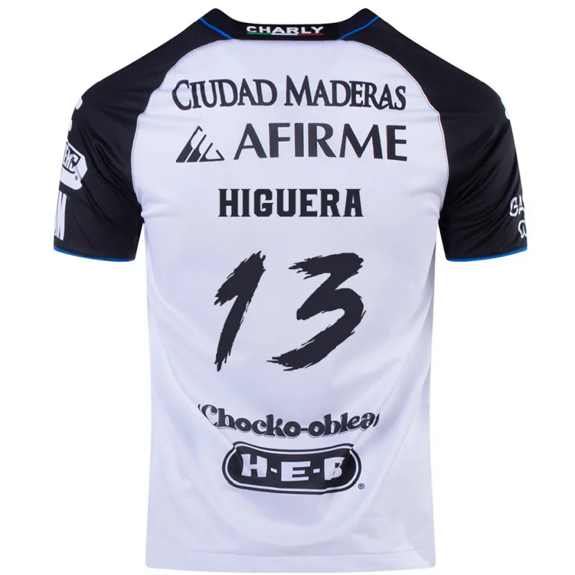 Danxen Mujer Camiseta Carlos Higuera #13 Azul Negro 1ª Equipación 2024/25 La Camisa