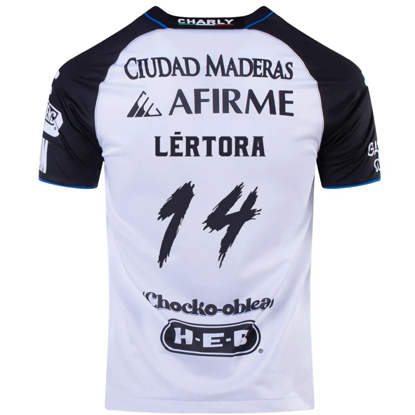 Danxen Mujer Camiseta Federico Lértora #14 Azul Negro 1ª Equipación 2024/25 La Camisa