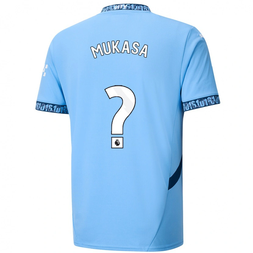 Danxen Niño Camiseta Divine Mukasa #0 Azul Marino 1ª Equipación 2024/25 La Camisa