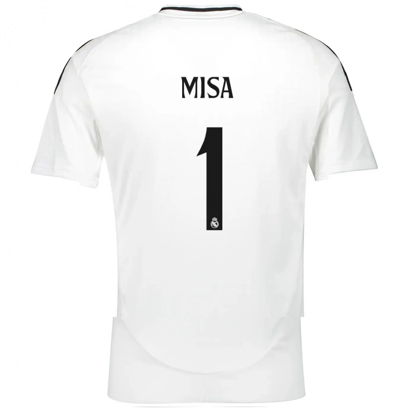 Danxen Niño Camiseta Misa Rodríguez #1 Blanco 1ª Equipación 2024/25 La Camisa