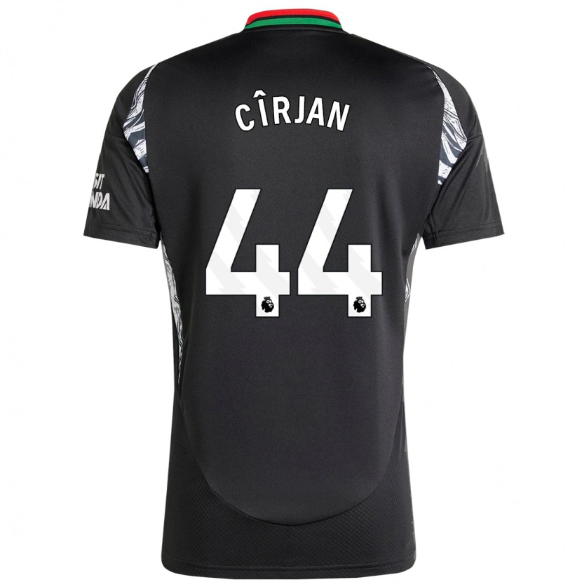 Danxen Niño Camiseta Catalin Cîrjan #44 Negro 2ª Equipación 2024/25 La Camisa