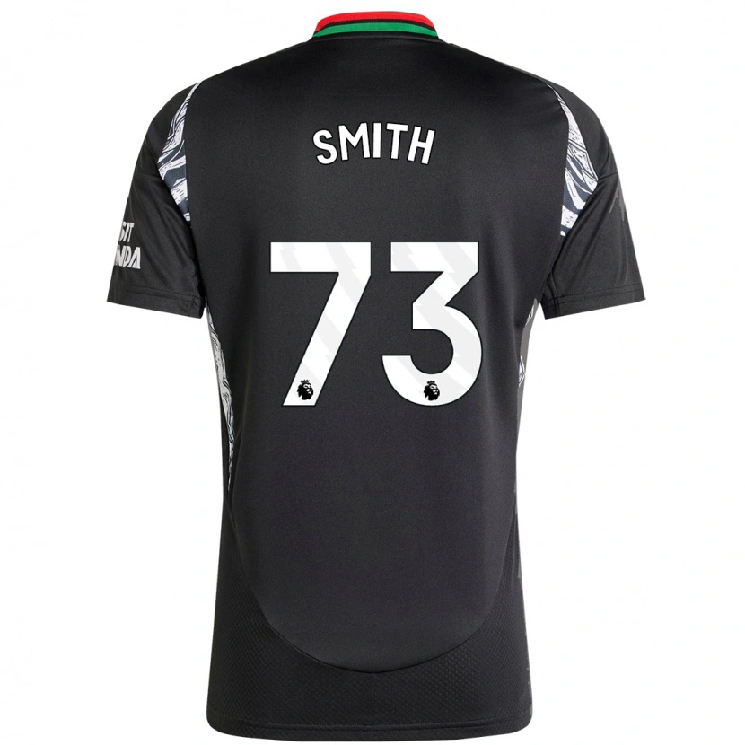 Danxen Niño Camiseta Tom Smith #73 Negro 2ª Equipación 2024/25 La Camisa
