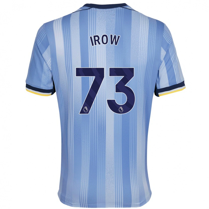 Danxen Niño Camiseta Oliver Irow #73 Azul Claro 2ª Equipación 2024/25 La Camisa