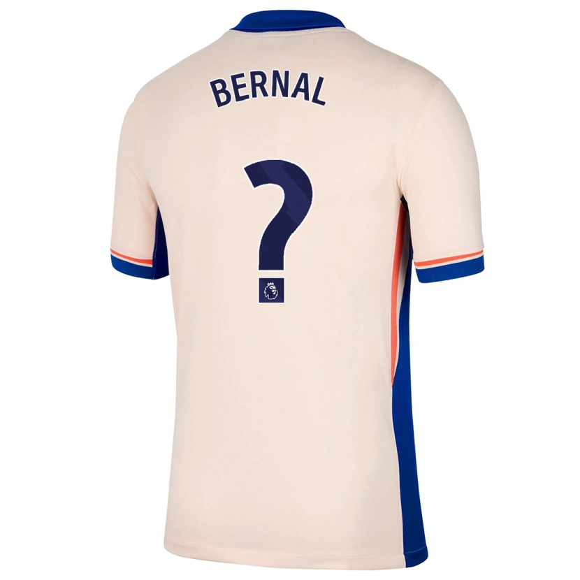 Danxen Niño Camiseta Freddy Bernal #0 Beige Claro 2ª Equipación 2024/25 La Camisa