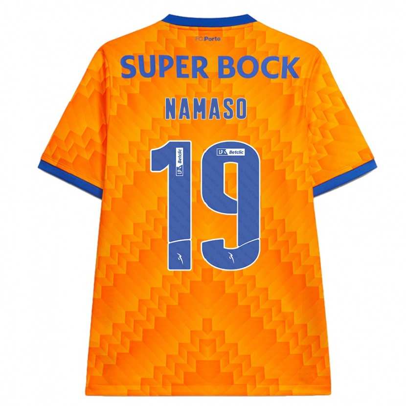 Danxen Niño Camiseta Danny Namaso #19 Naranja 2ª Equipación 2024/25 La Camisa