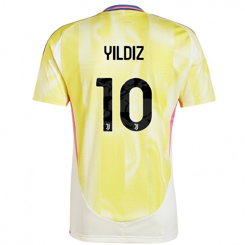Danxen Niño Camiseta Kenan Yıldız #10 Amarillo Solar 2ª Equipación 2024/25 La Camisa