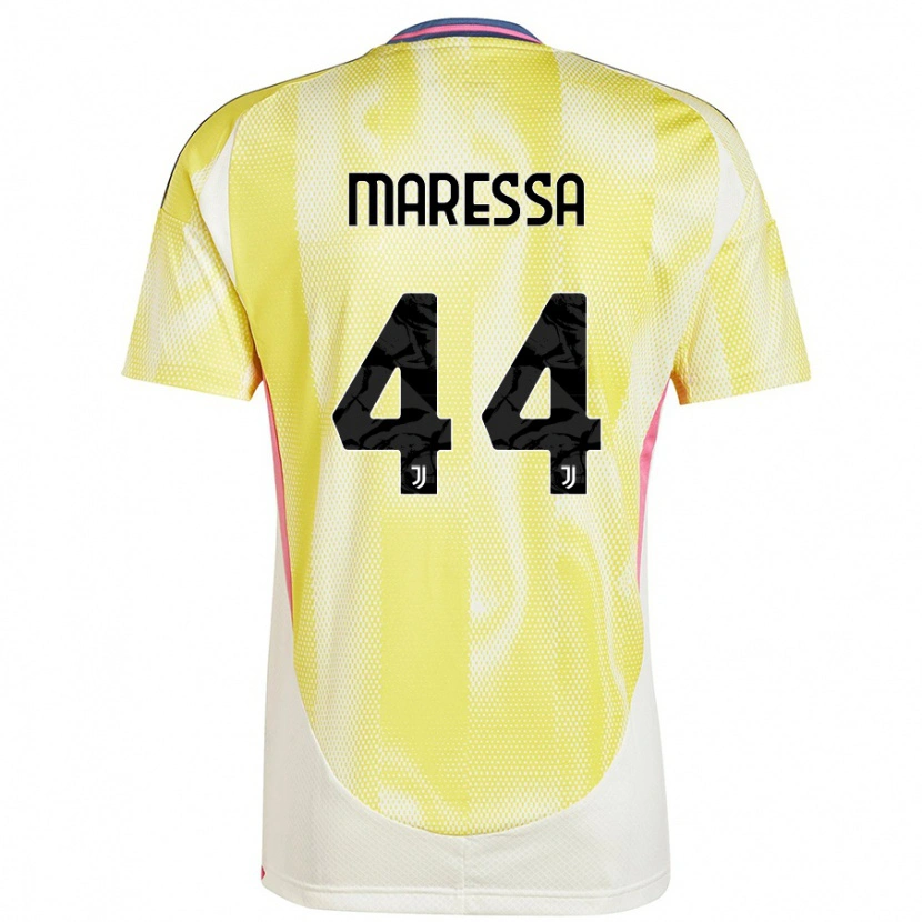 Danxen Niño Camiseta Tommaso Maressa #44 Amarillo Solar 2ª Equipación 2024/25 La Camisa