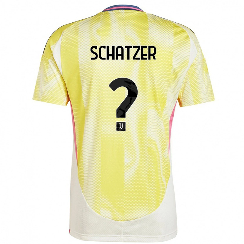 Danxen Niño Camiseta Eva Schatzer #0 Amarillo Solar 2ª Equipación 2024/25 La Camisa