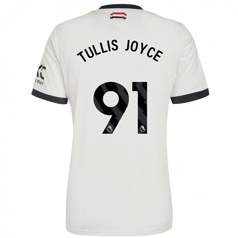 Danxen Niño Camiseta Phallon Tullis-Joyce #91 Blanquecino Equipación Tercera 2024/25 La Camisa