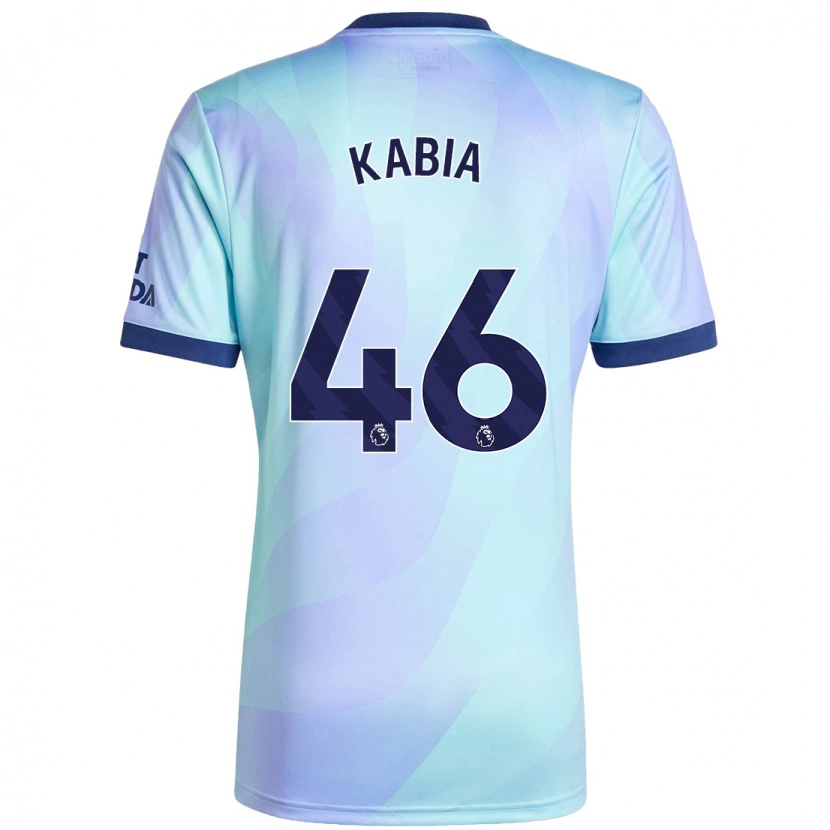 Danxen Niño Camiseta Ismeal Kabia #46 Agua Equipación Tercera 2024/25 La Camisa