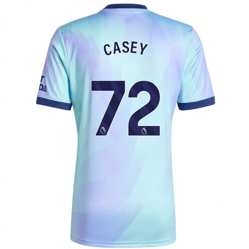 Danxen Niño Camiseta Dan Casey #72 Agua Equipación Tercera 2024/25 La Camisa