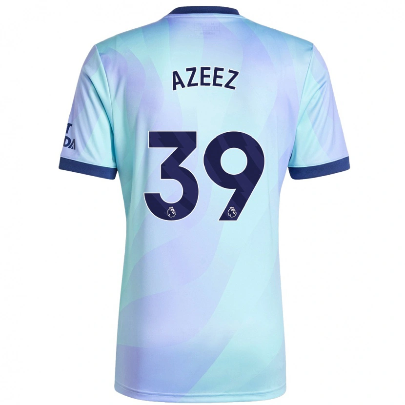 Danxen Niño Camiseta Miguel Azeez #39 Agua Equipación Tercera 2024/25 La Camisa