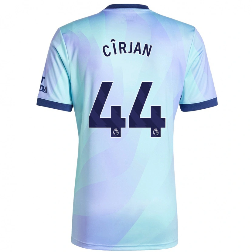 Danxen Niño Camiseta Catalin Cîrjan #44 Agua Equipación Tercera 2024/25 La Camisa