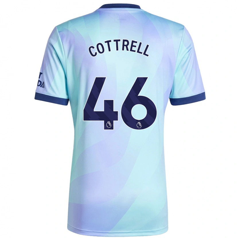 Danxen Niño Camiseta Ben Cottrell #46 Agua Equipación Tercera 2024/25 La Camisa