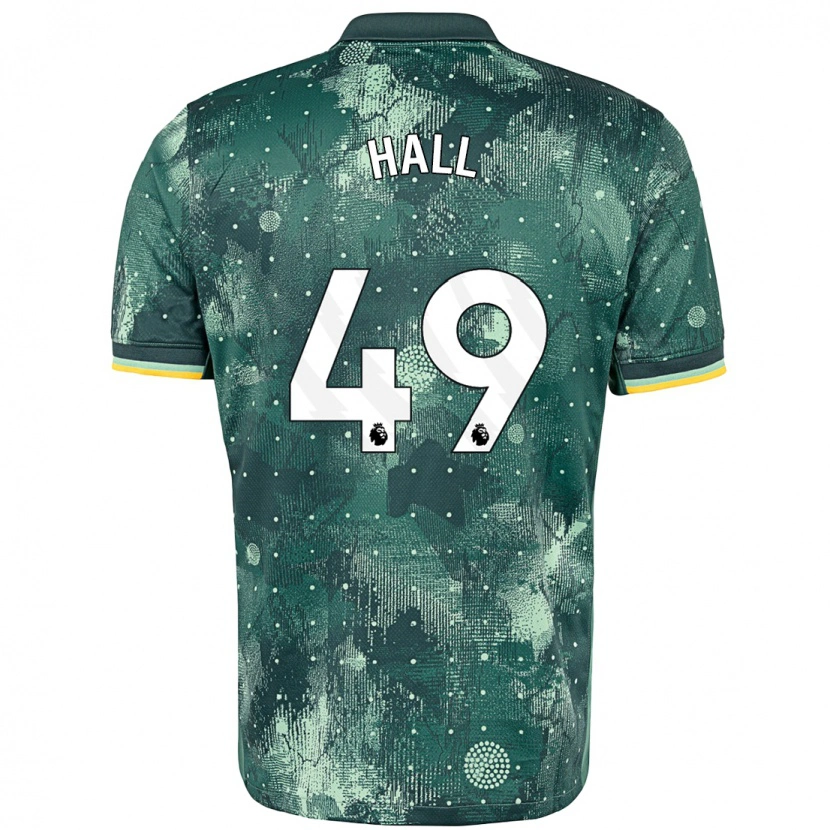Danxen Niño Camiseta Tyrese Hall #49 Verde Menta Equipación Tercera 2024/25 La Camisa