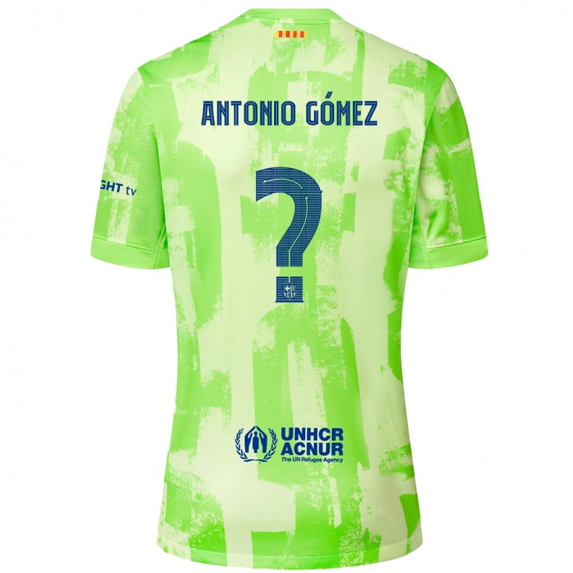 Danxen Niño Camiseta Antonio Gómez #0 Lima Equipación Tercera 2024/25 La Camisa