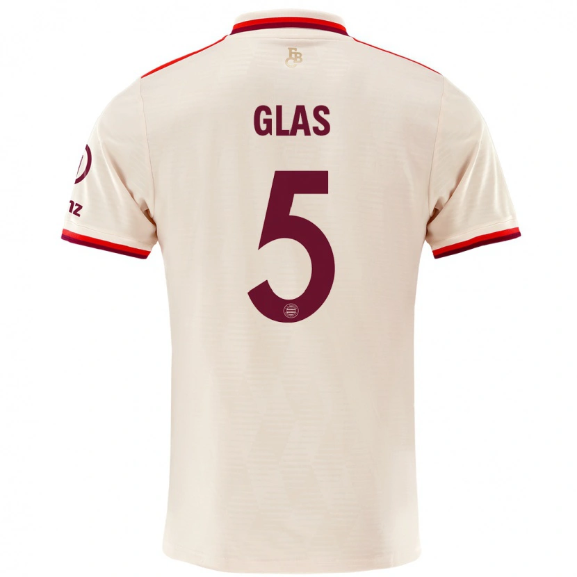 Danxen Niño Camiseta Hanna Glas #5 Lino Equipación Tercera 2024/25 La Camisa