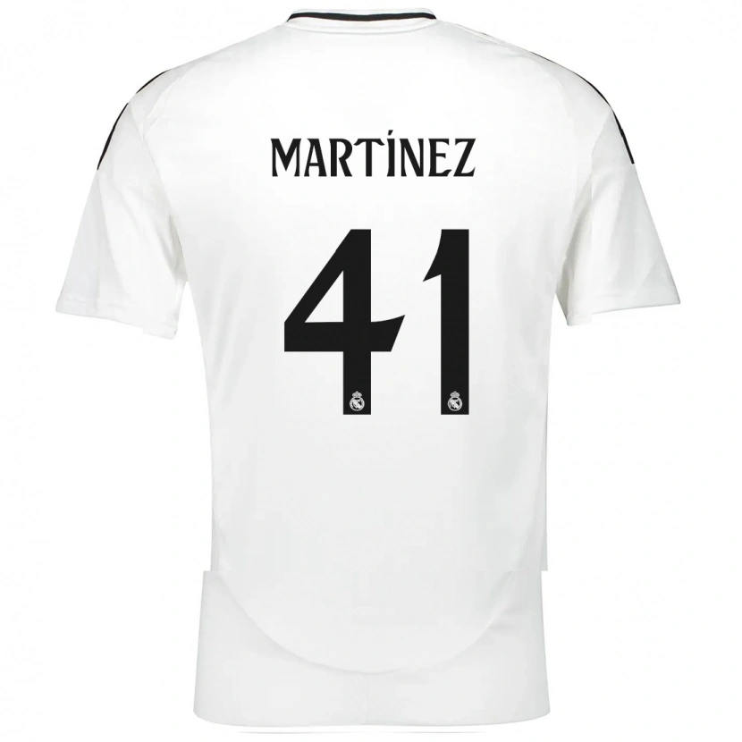 Danxen Hombre Camiseta Joan Martínez #41 Blanco 1ª Equipación 2024/25 La Camisa