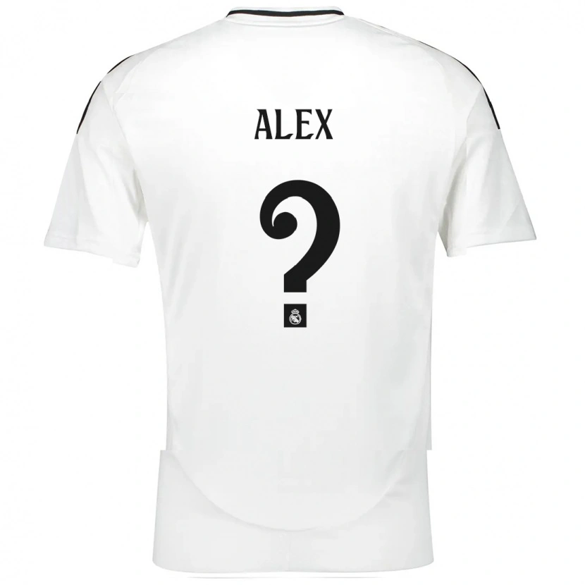 Danxen Hombre Camiseta Alex Sanchez #0 Blanco 1ª Equipación 2024/25 La Camisa