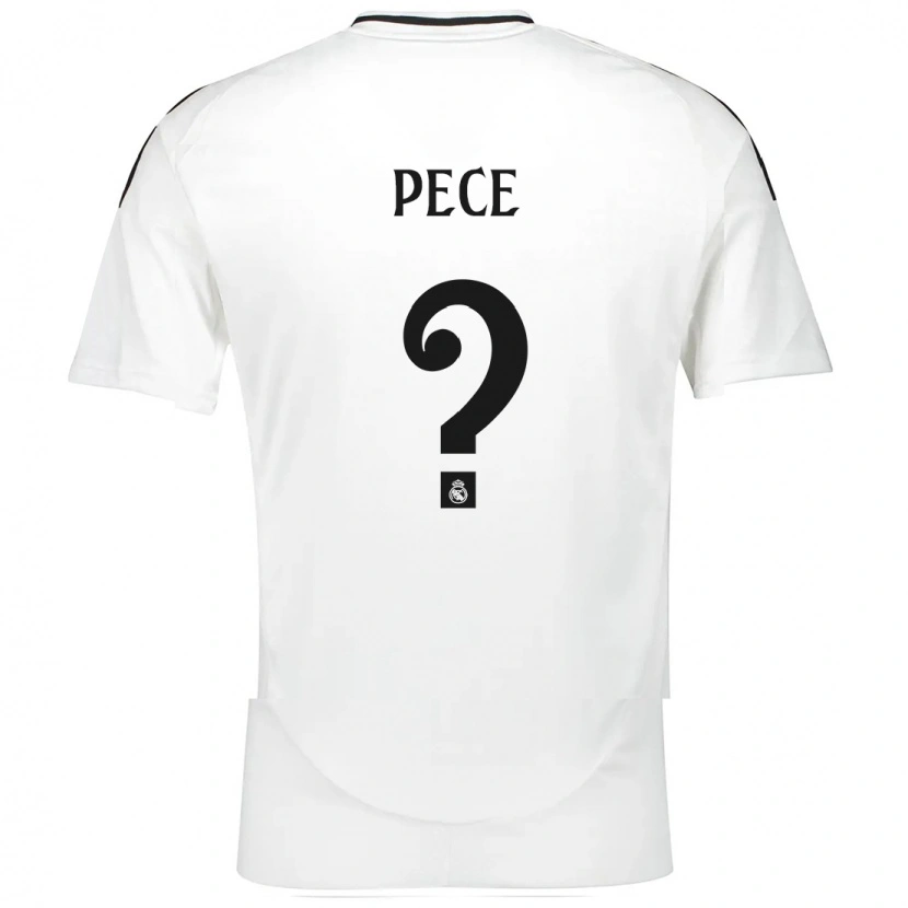Danxen Hombre Camiseta Pece #0 Blanco 1ª Equipación 2024/25 La Camisa