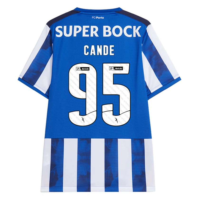 Danxen Hombre Camiseta Anhá Cande #95 Azul Blanco 1ª Equipación 2024/25 La Camisa