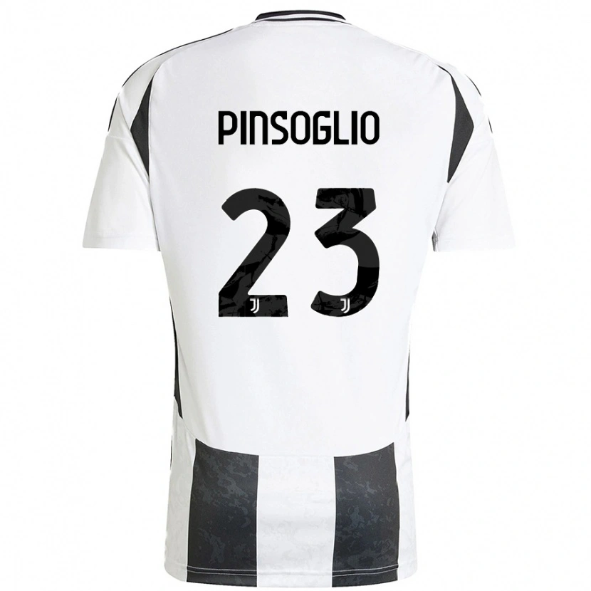 Danxen Hombre Camiseta Carlo Pinsoglio #23 Blanco Negro 1ª Equipación 2024/25 La Camisa