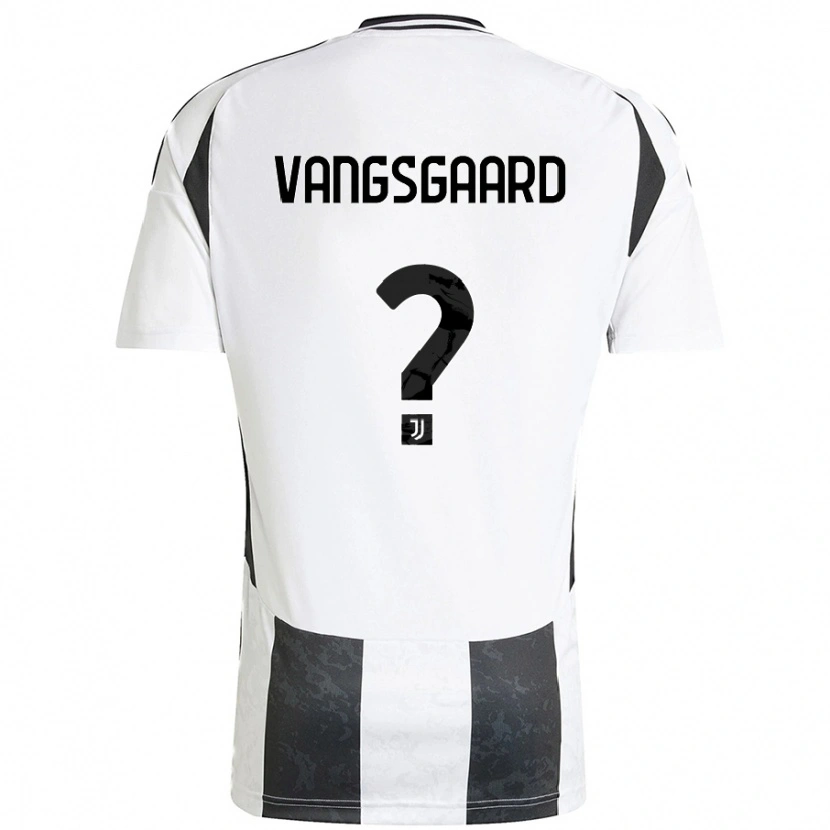 Danxen Hombre Camiseta Amalie Vangsgaard #0 Blanco Negro 1ª Equipación 2024/25 La Camisa