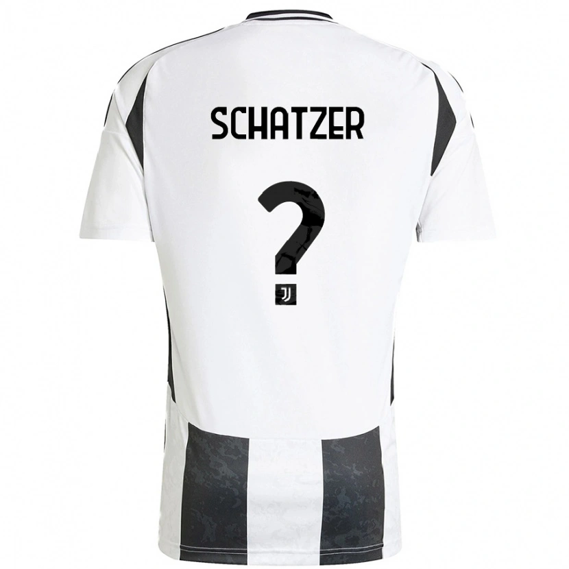 Danxen Hombre Camiseta Eva Schatzer #0 Blanco Negro 1ª Equipación 2024/25 La Camisa