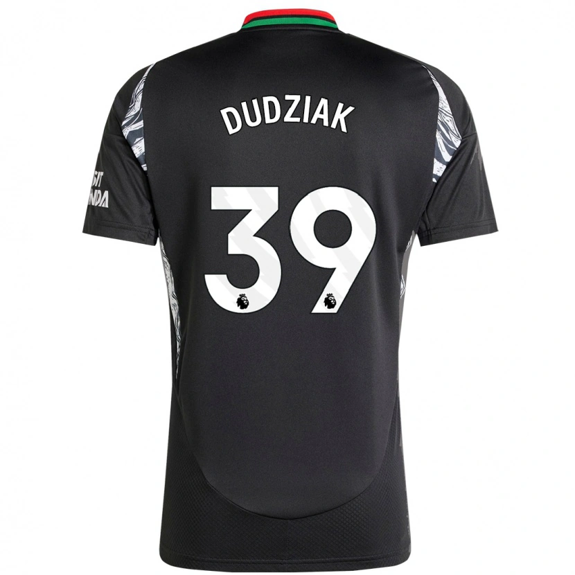Danxen Hombre Camiseta Harrison Dudziak #39 Negro 2ª Equipación 2024/25 La Camisa