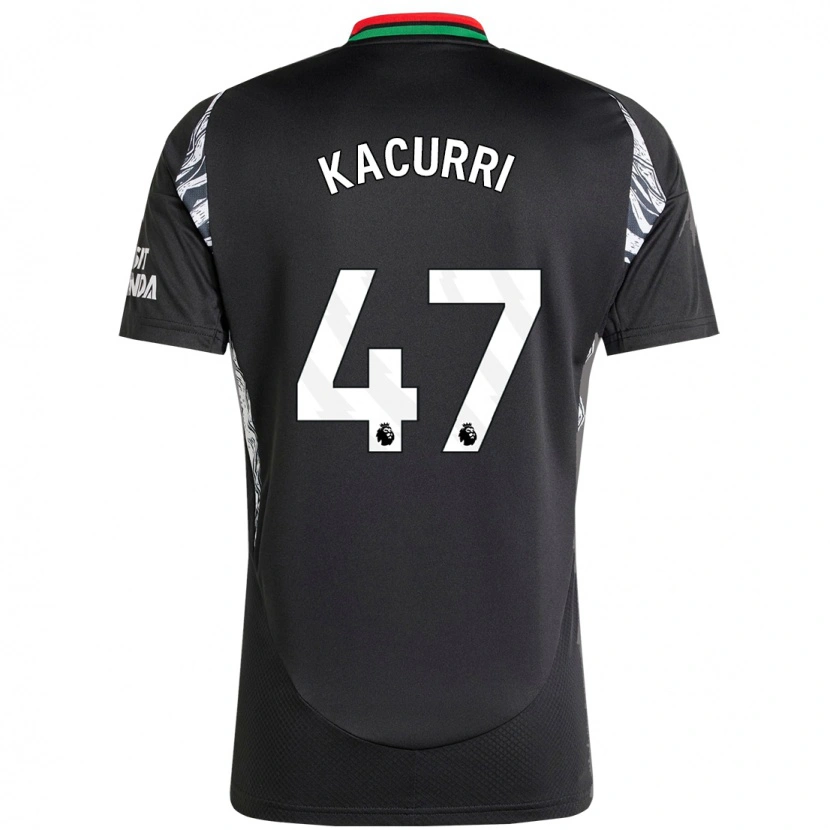 Danxen Hombre Camiseta Maldini Kacurri #47 Negro 2ª Equipación 2024/25 La Camisa