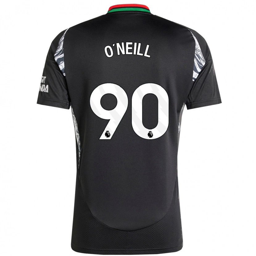 Danxen Hombre Camiseta Ceadach O'neill #90 Negro 2ª Equipación 2024/25 La Camisa