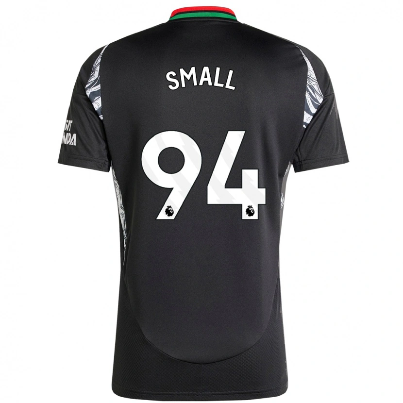 Danxen Hombre Camiseta Coby Small #94 Negro 2ª Equipación 2024/25 La Camisa