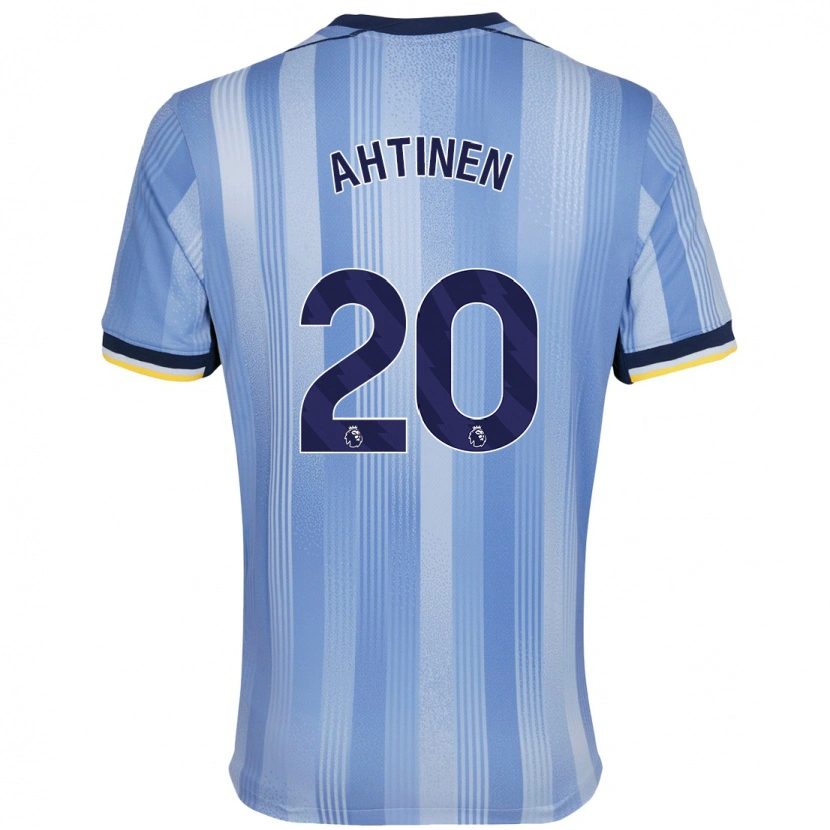 Danxen Hombre Camiseta Olga Ahtinen #20 Azul Claro 2ª Equipación 2024/25 La Camisa