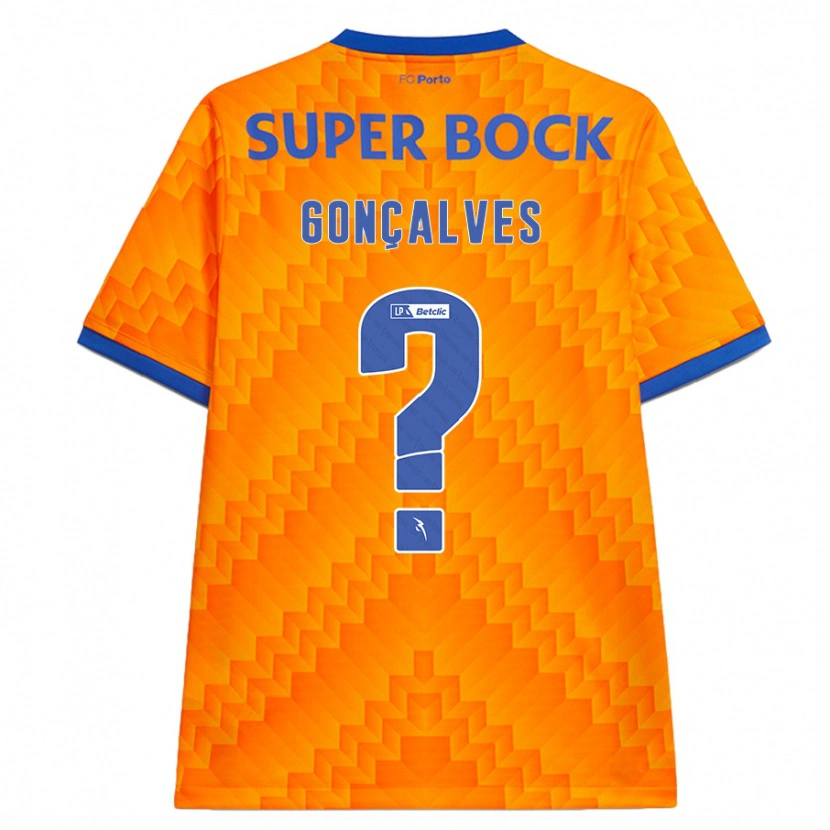 Danxen Hombre Camiseta Martim Gonçalves #0 Naranja 2ª Equipación 2024/25 La Camisa