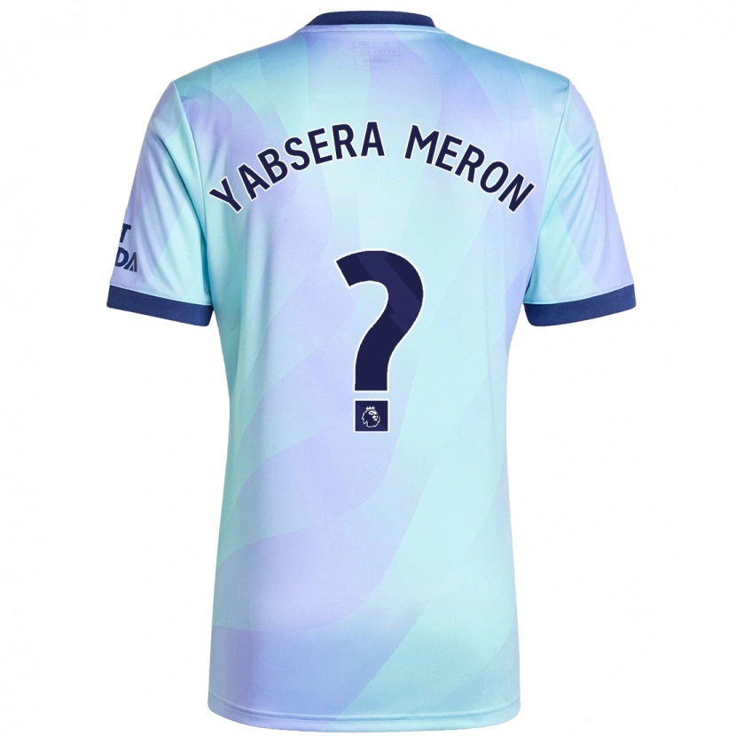 Danxen Hombre Camiseta Yabsera Meron #0 Agua Equipación Tercera 2024/25 La Camisa