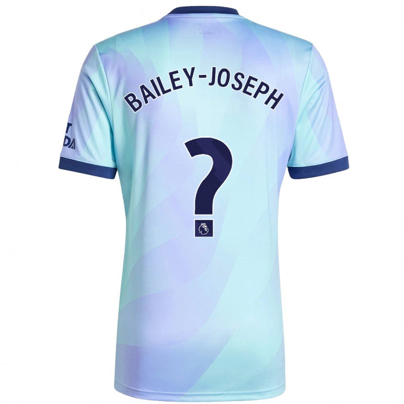 Danxen Hombre Camiseta Brando Bailey-Joseph #0 Agua Equipación Tercera 2024/25 La Camisa